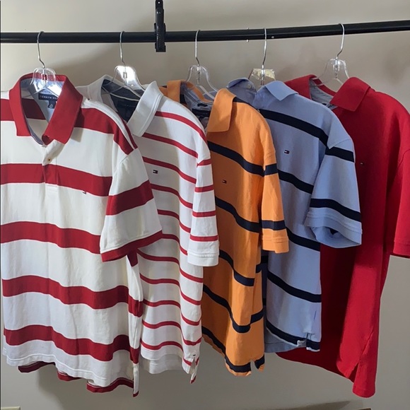 Tommy Hilfiger Other - Vintage TOMMY HILFIGER Polo Shirts- Lot of 5